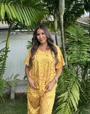 Tropical (Yellow) - Ladies Tee