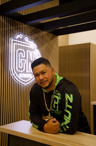 GN Logo (Green) - Jersey (Long Sleeve Hoodie)