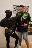 GN Logo (Green) - Jersey (Long Sleeve Hoodie)
