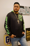 GN Logo (Green) - Jersey (Long Sleeve Hoodie)