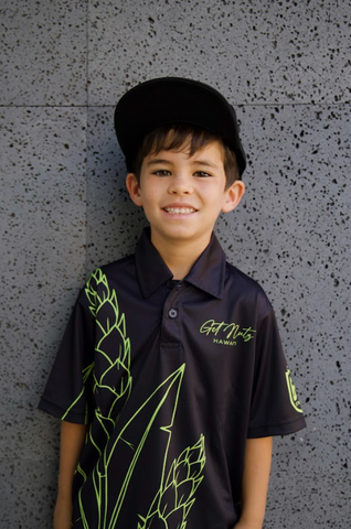 Ginger (Neon Yellow) - Kids Polo