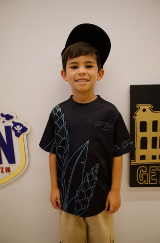 Ginger (Blue) - Kids Jersey (Short Sleeve)