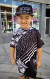 Camo (Grey) - Kids Jersey (Short Sleeve)