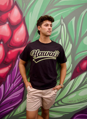 Hawaii (Camo) - Men's Cotton Tee