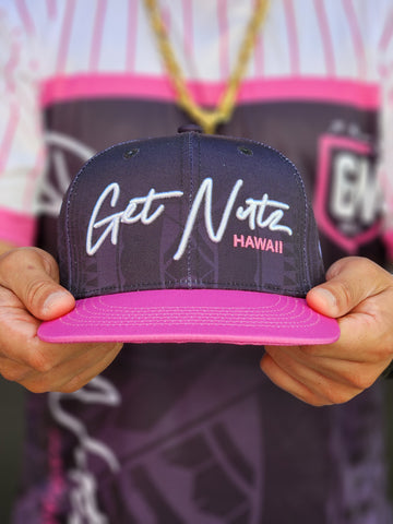 Pinstripe (Pink) - Snapback (Youth)