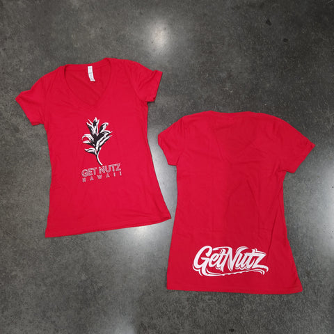 Ginger (Red) - Ladies Cotton Tee