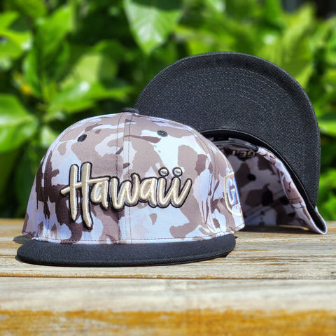 Logo Camo (Grey) - Snapback (Youth)