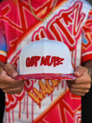 Graffiti (Pink) - Snapback (Adult)