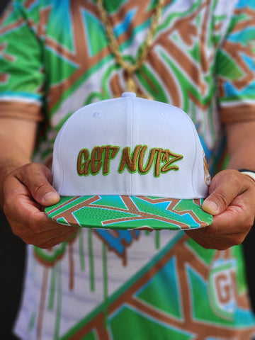 Graffiti (Green) - Snapback (Youth)