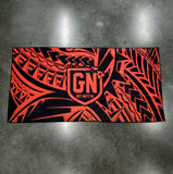 Tribal (Red) - Towel