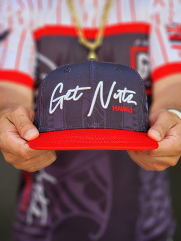 Pinstripe (Red) - Snapback (Youth)