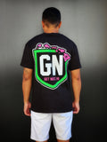 GN Ribbon (Pink/Green) - Men's Cotton Tee