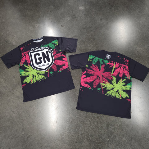 Palm Trees (Pink) - Jersey (Short Sleeve)