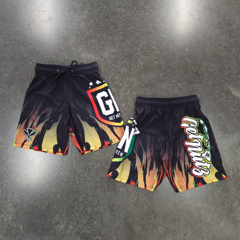 Fiery (RYG) - Kids Surf Shorts