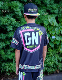 GN Ribbon (Pink/Green) - Kids Jersey (Short Sleeve)