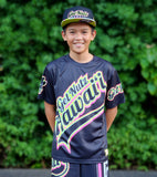 GN Ribbon (Pink/Green) - Kids Jersey (Short Sleeve)