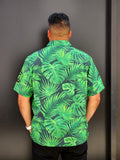 Monstera (Green) - Aloha Shirt (Adult)