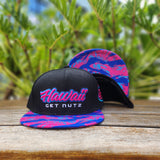 Tiger Camo (Pink/Blue) - Snapback (Adult)