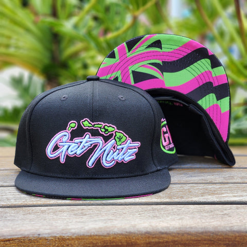 Islands (Pink/Green) - Snapback (Youth)